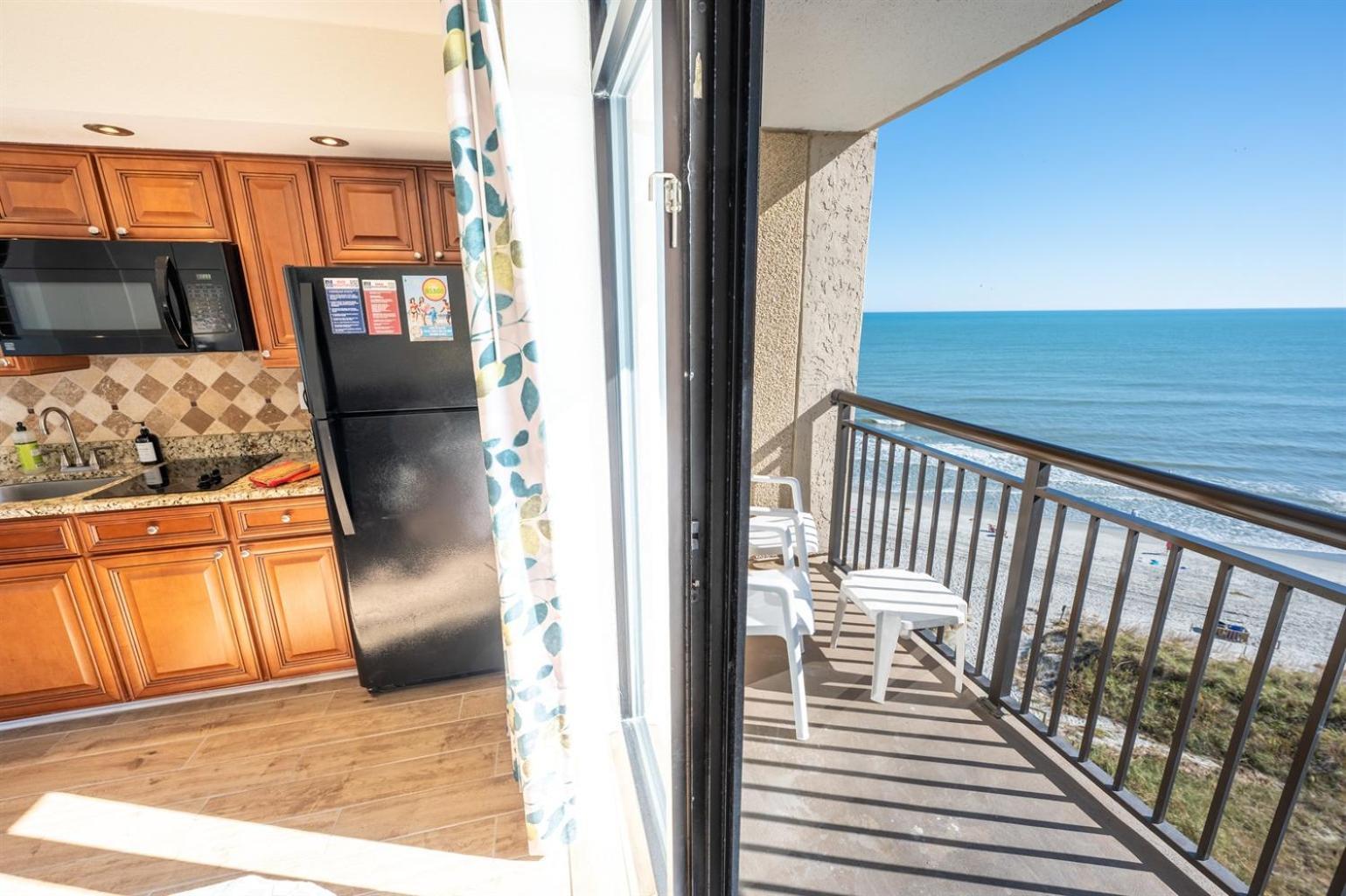 New Remodeled Direct Oceanfront Views Beach Cove Myrtle Beach Eksteriør billede
